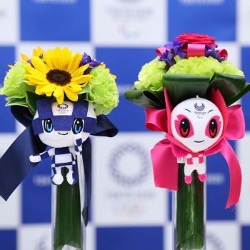 bouquets JO Tokyo paralympiques